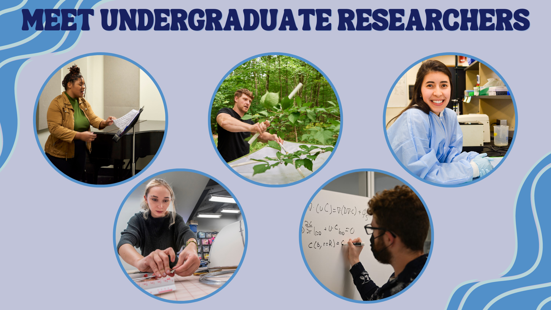 Meet undergraduate researchers